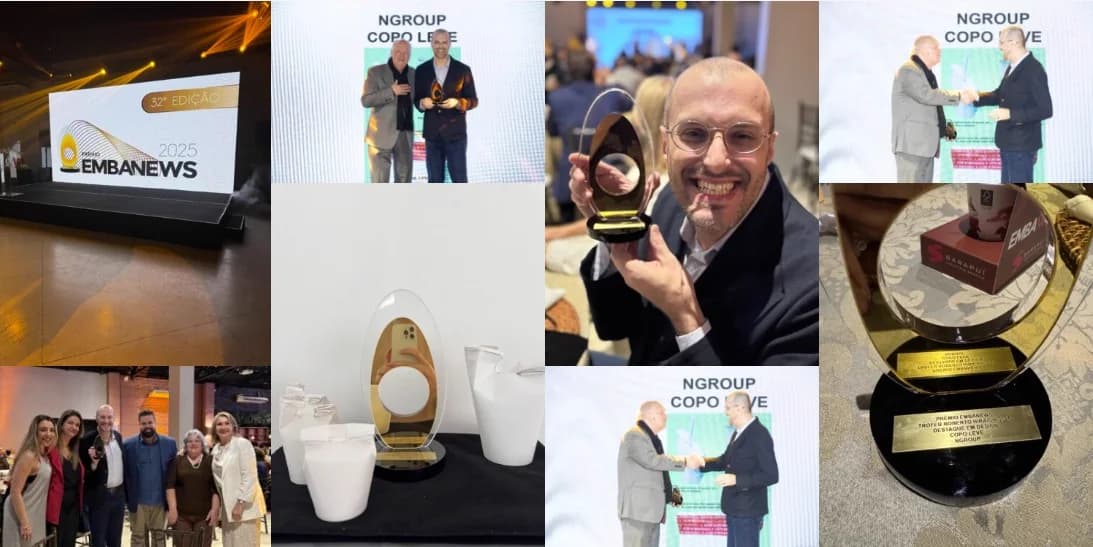 L8Cup vence o Prêmio Melhor Design no Brasil